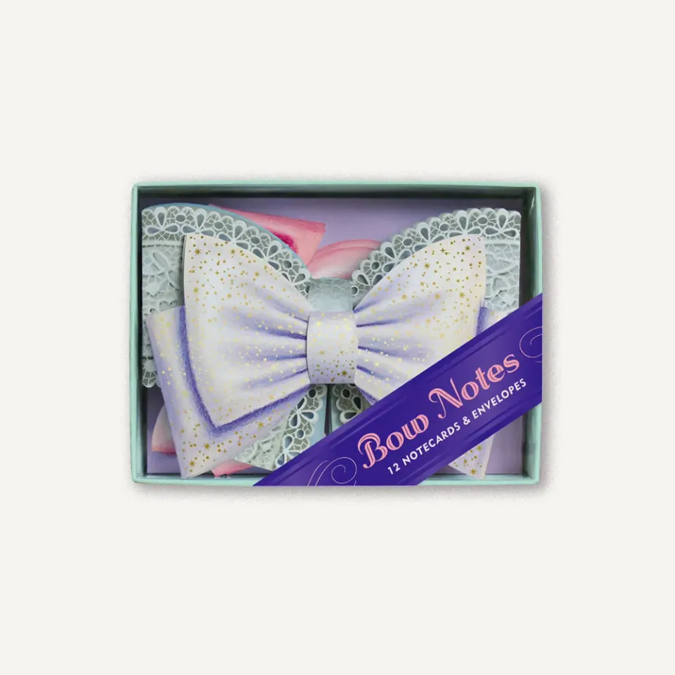 Games Room Bow Notes kort 12-pack rosett