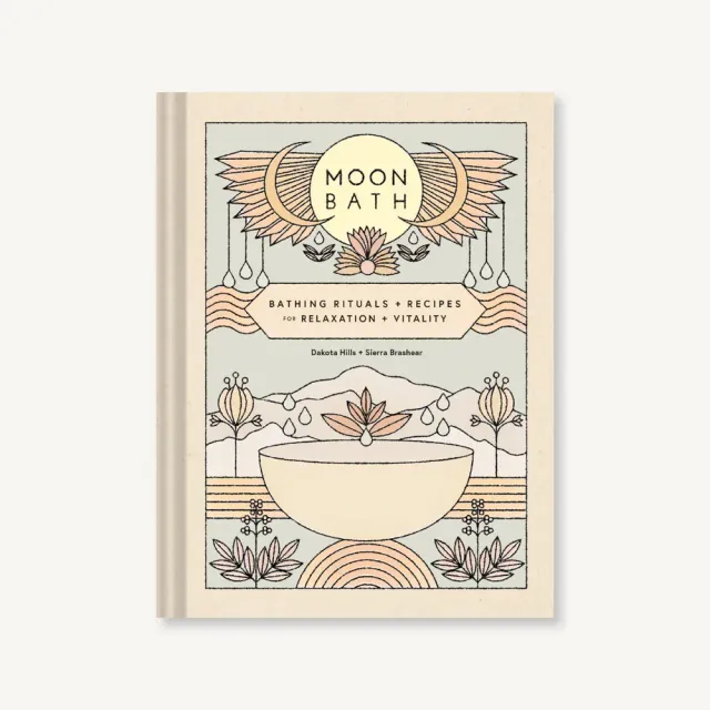 Games Room Moon Bath bok 16 badritualer måncykel
