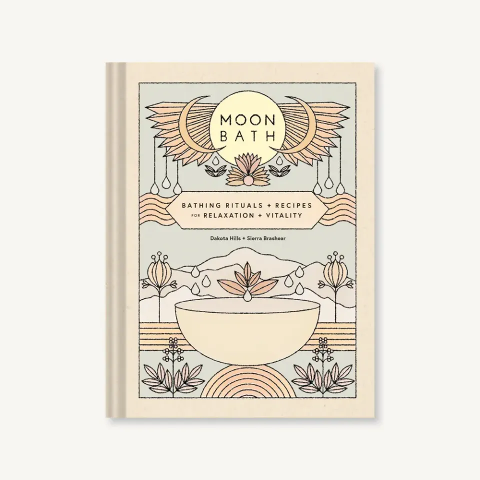 Games Room Moon Bath bok 16 badritualer måncykel
