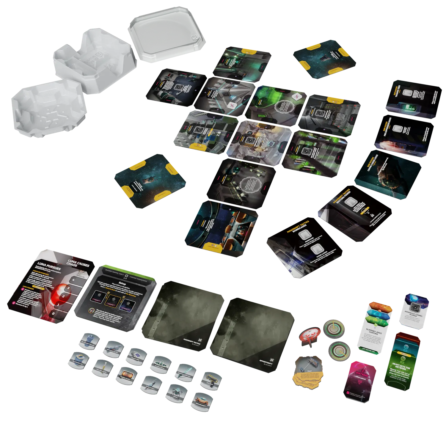 Orange Nebula Unsettled Planet 008 Blackout expansion