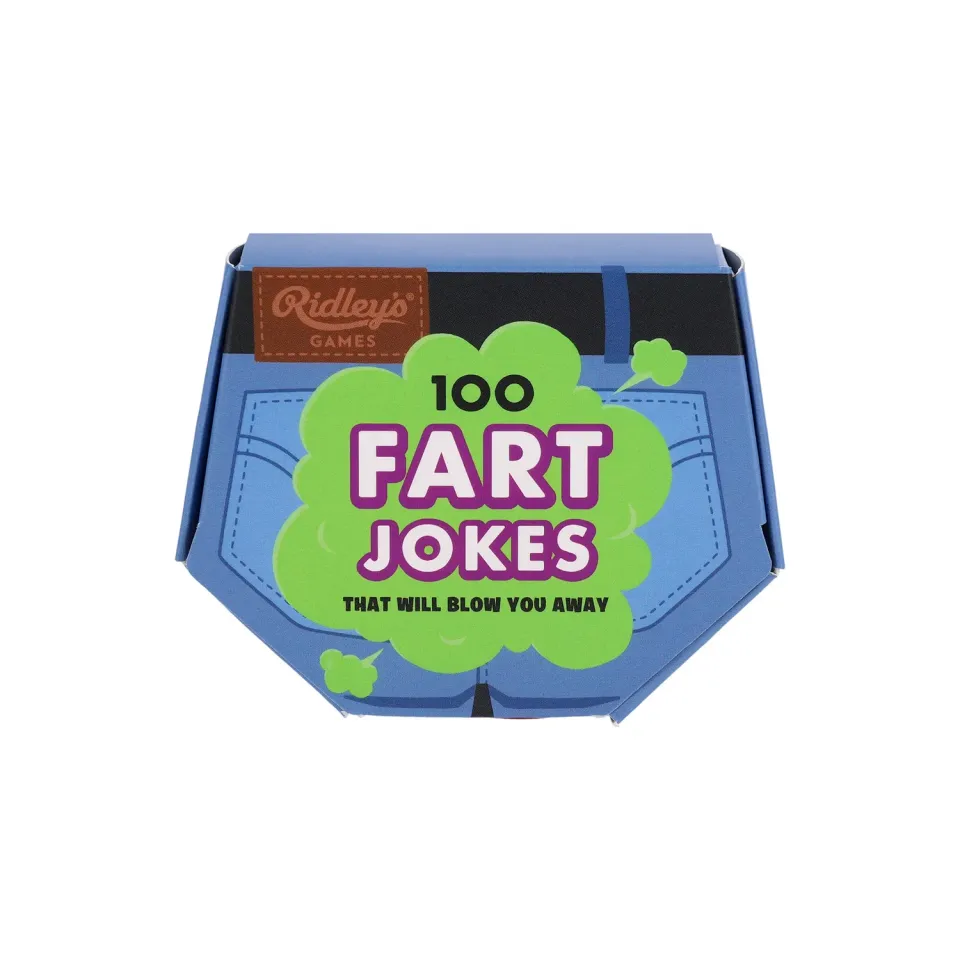 Games Room 100 Fart Jokes skämtbok prutthumor barn