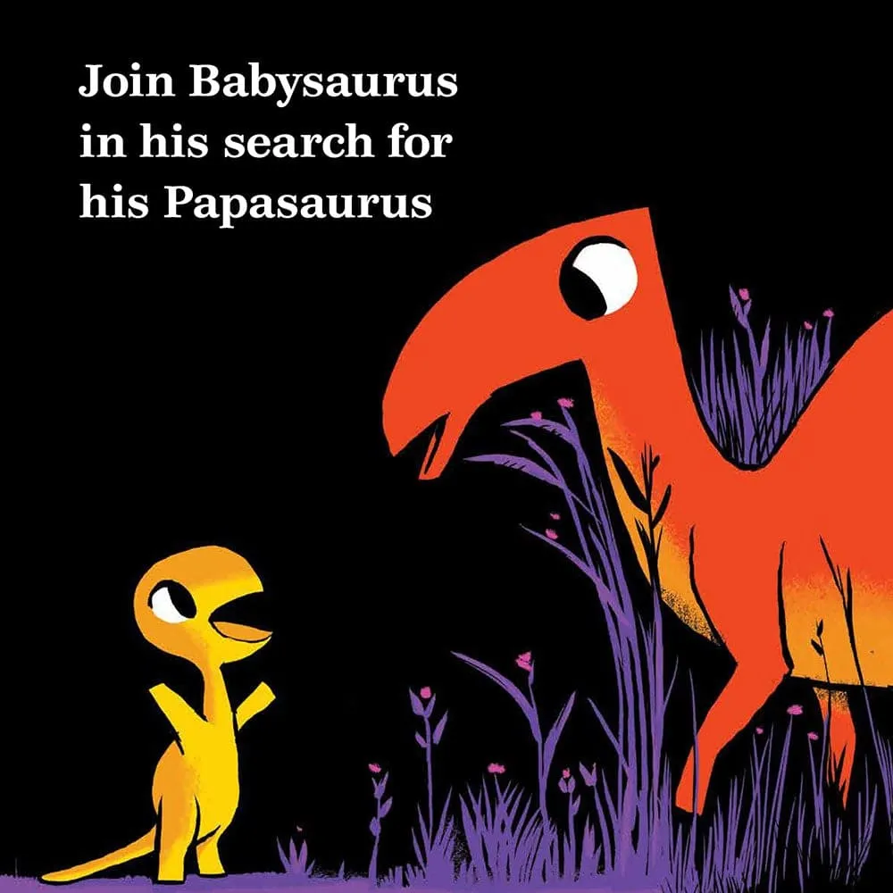 Games Room Papasaurus pekbok dinosaurier pappa-barn