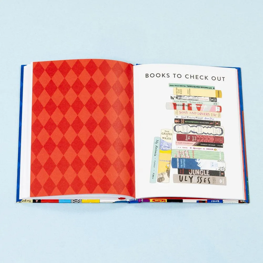 Games Room Bibliophile Reader's Journal läsdagbok