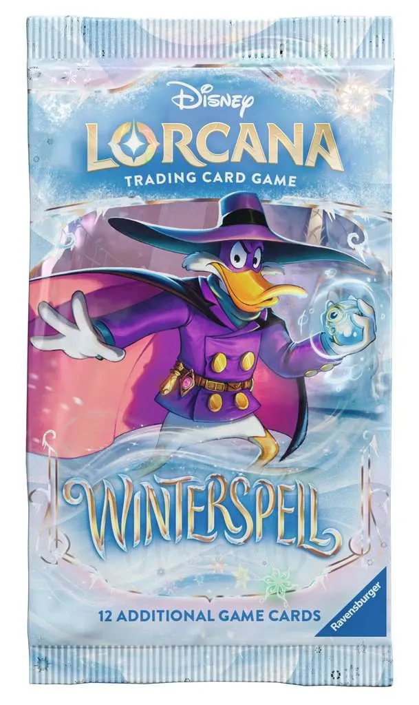 Dragon's Lair Disney Lorcana Winterspell boosterpack kort