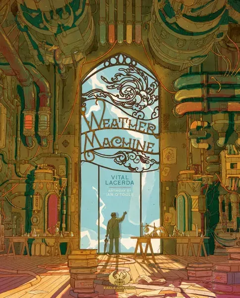 Weather Machine brädspel strategi 2-4 spelare engelska