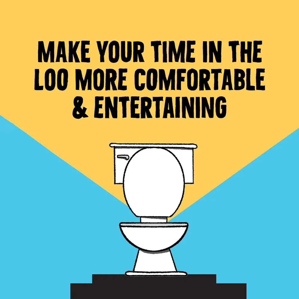 Games Room Own Your Throne humorbok toalett