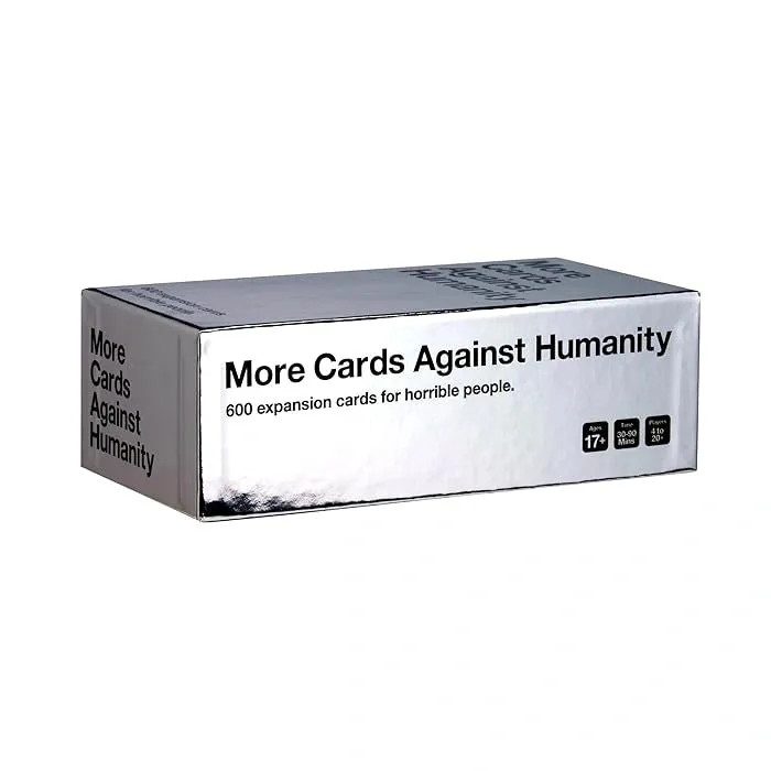 Cards Against Humanity More Cards expansion 600 kort