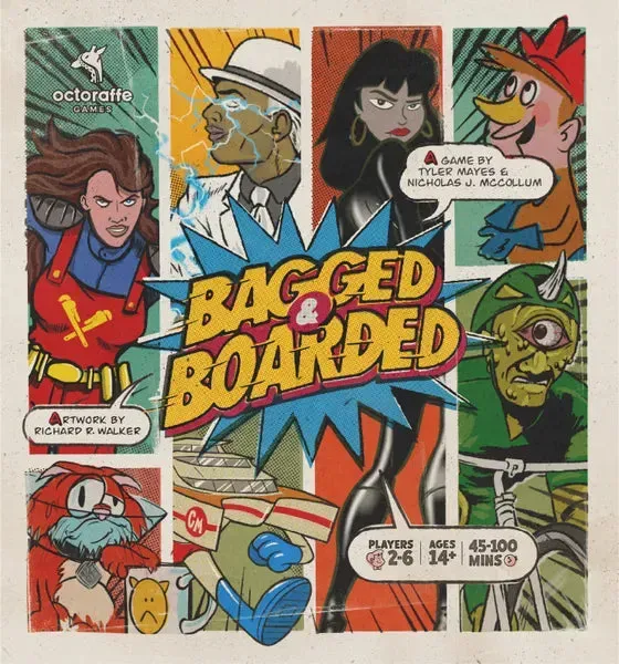 Dragon's Lair Bagged & Boarded brädspel 2–6 spelare strategi
