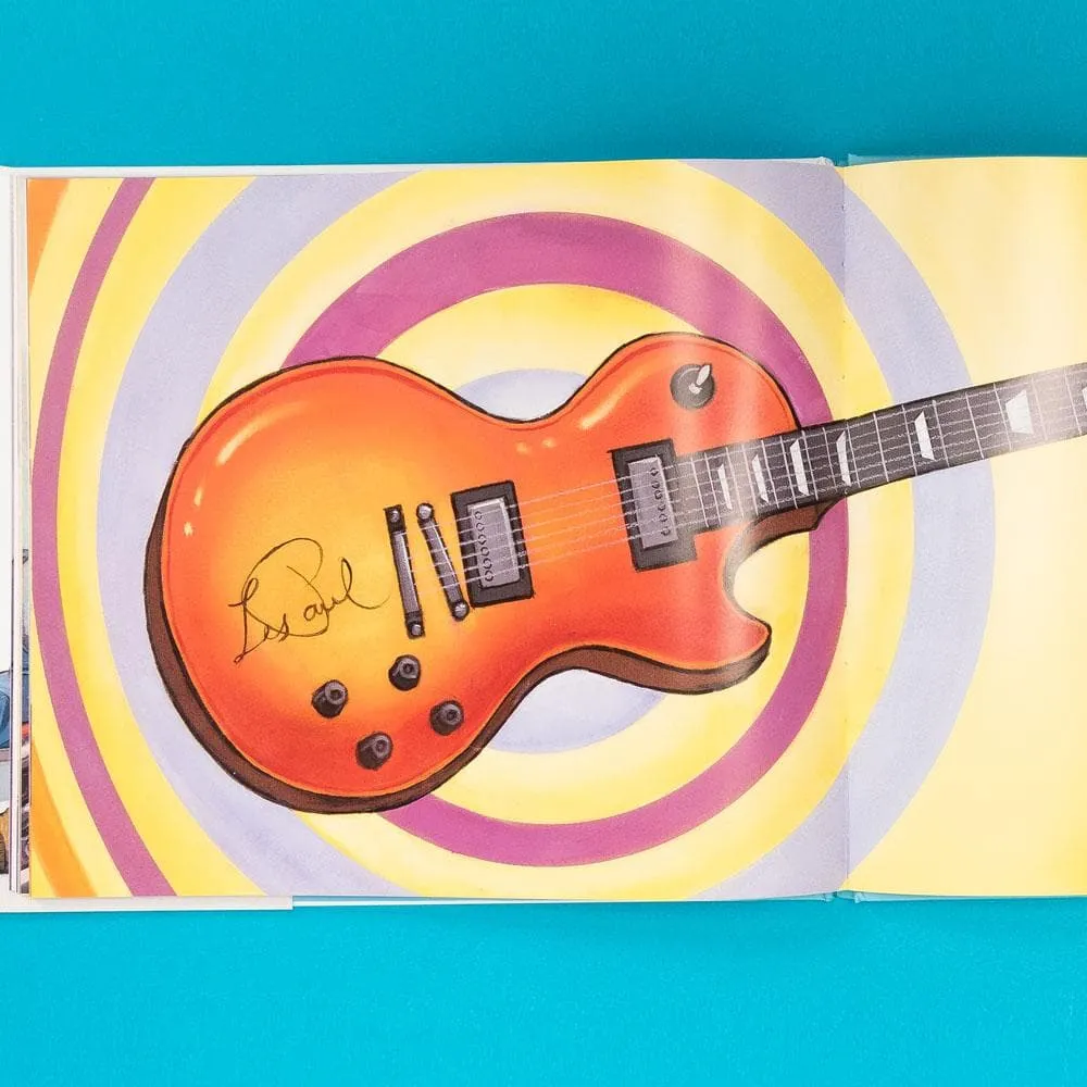 Games Room Guitar Genius barnbok 6–8 år Les Paul