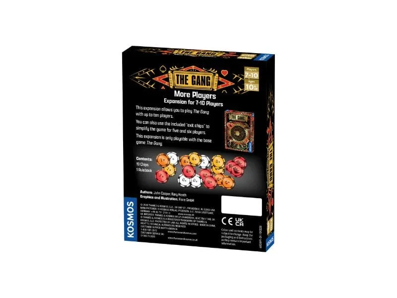Kosmos The Gang More Players expansion 7-10 spelare