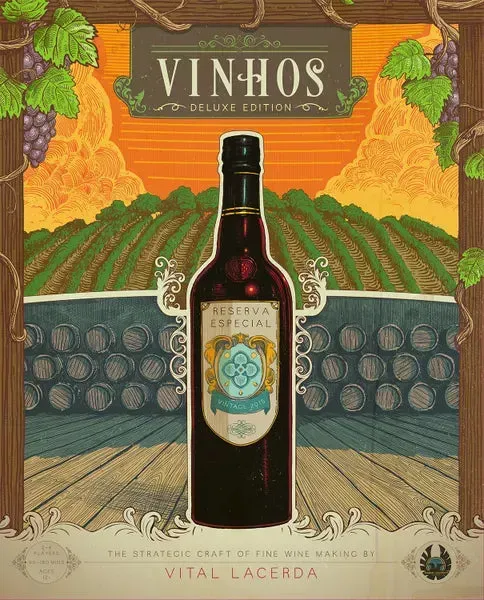 Vinhos Deluxe Edition strategispel 1-4 spelare vin Portugal