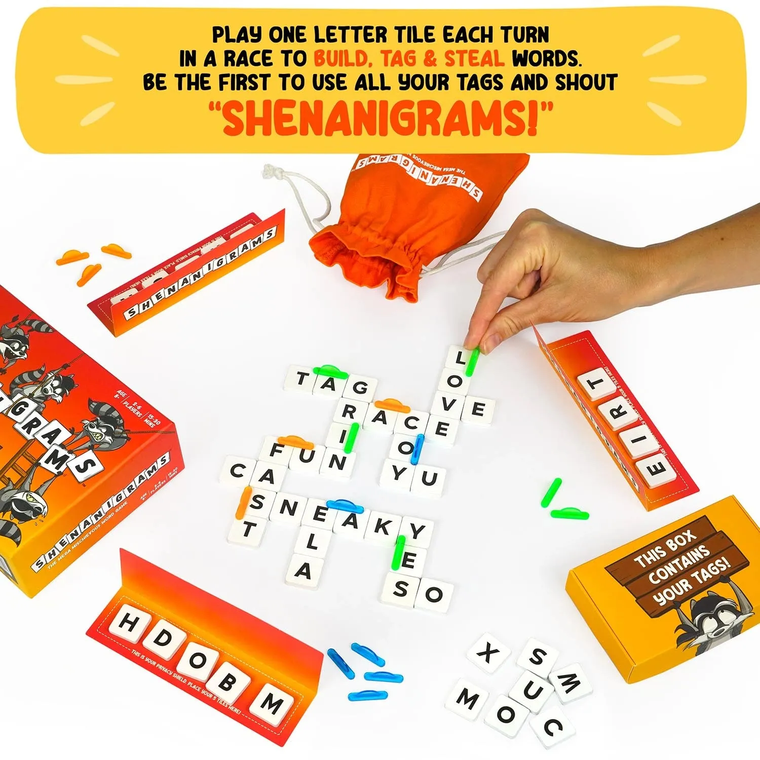 Dragon's Lair Shenanigrams ordspel 2-6 spel realtime