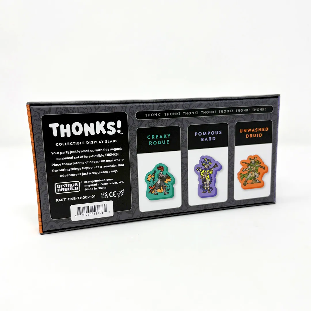 Orange Nebula THONKS Questing Companions samlarfigurer 3-pack