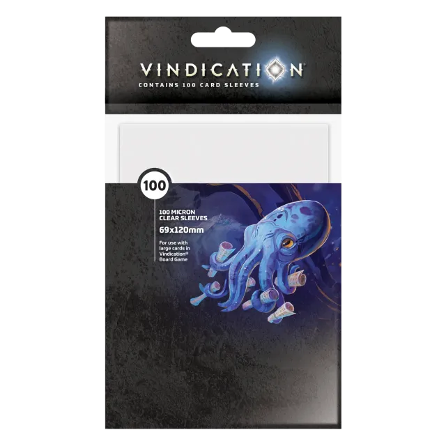 Orange Nebula Vindication Sleeves kortfodral 100-pack