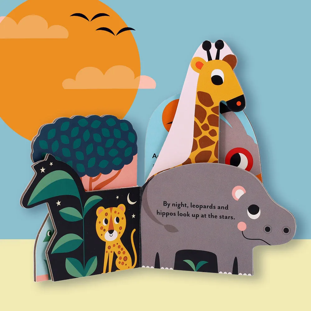 Games Room Bookscape Wild Animals pekbok savann