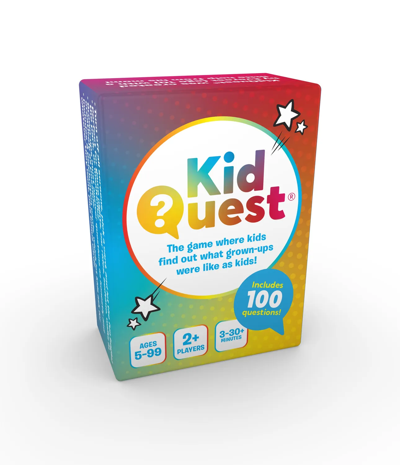 Games Room KidQuest frågekort familj 100 kort