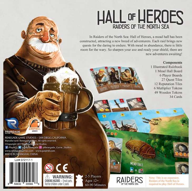 Dragon's Lair Raiders North Sea Hall of Heroes expansion
