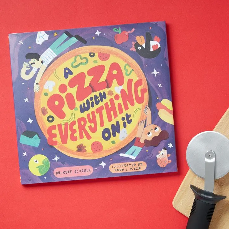 Games Room A Pizza with Everything on It bilderbok 6-8 år