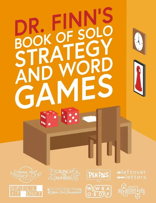 Dr. Finn's Book of Solo Strategy spelbok ordspel