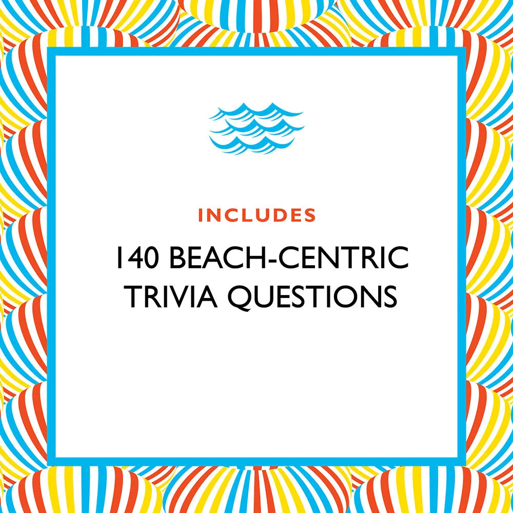 Games Room Beach Trivia frågespel 140 frågor