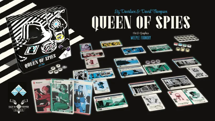 Dragon's Lair Queen of Spies solospel strategispel spion