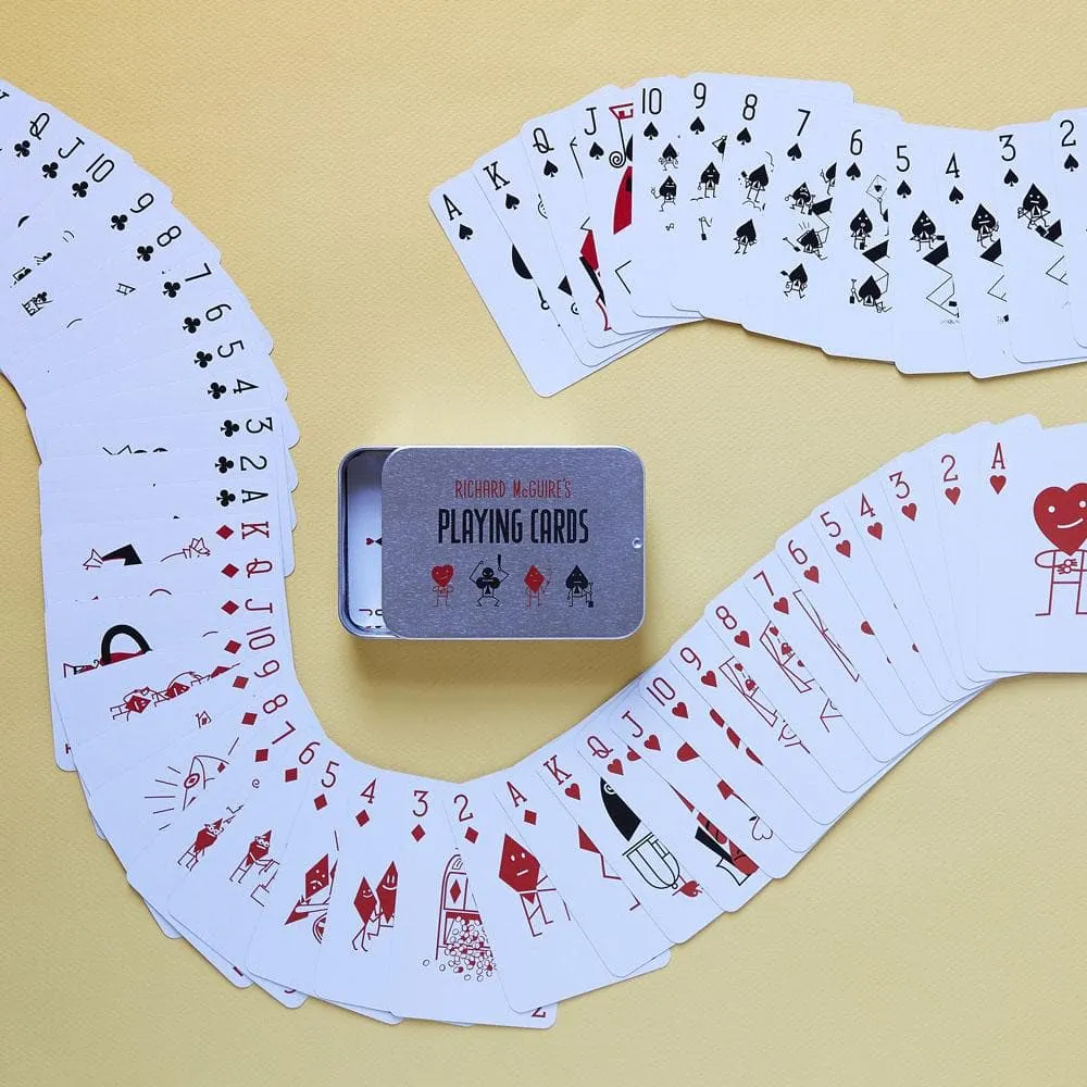 Games Room Richard McGuire's Playing Cards spelkort