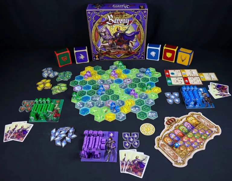 Dragon's Lair Barony Royal Edition brdxdspel 2-5 spelare strategi