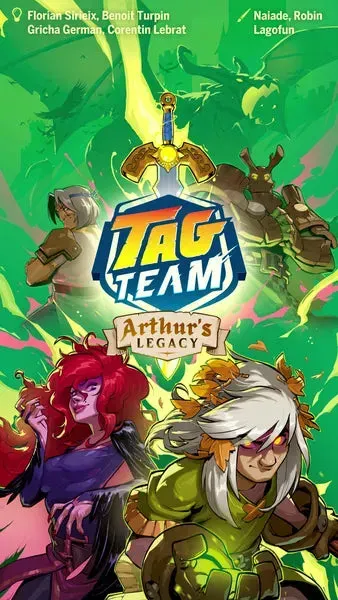 Dragon's Lair Tag Team Arthur's Legacy expansion 2 spelare