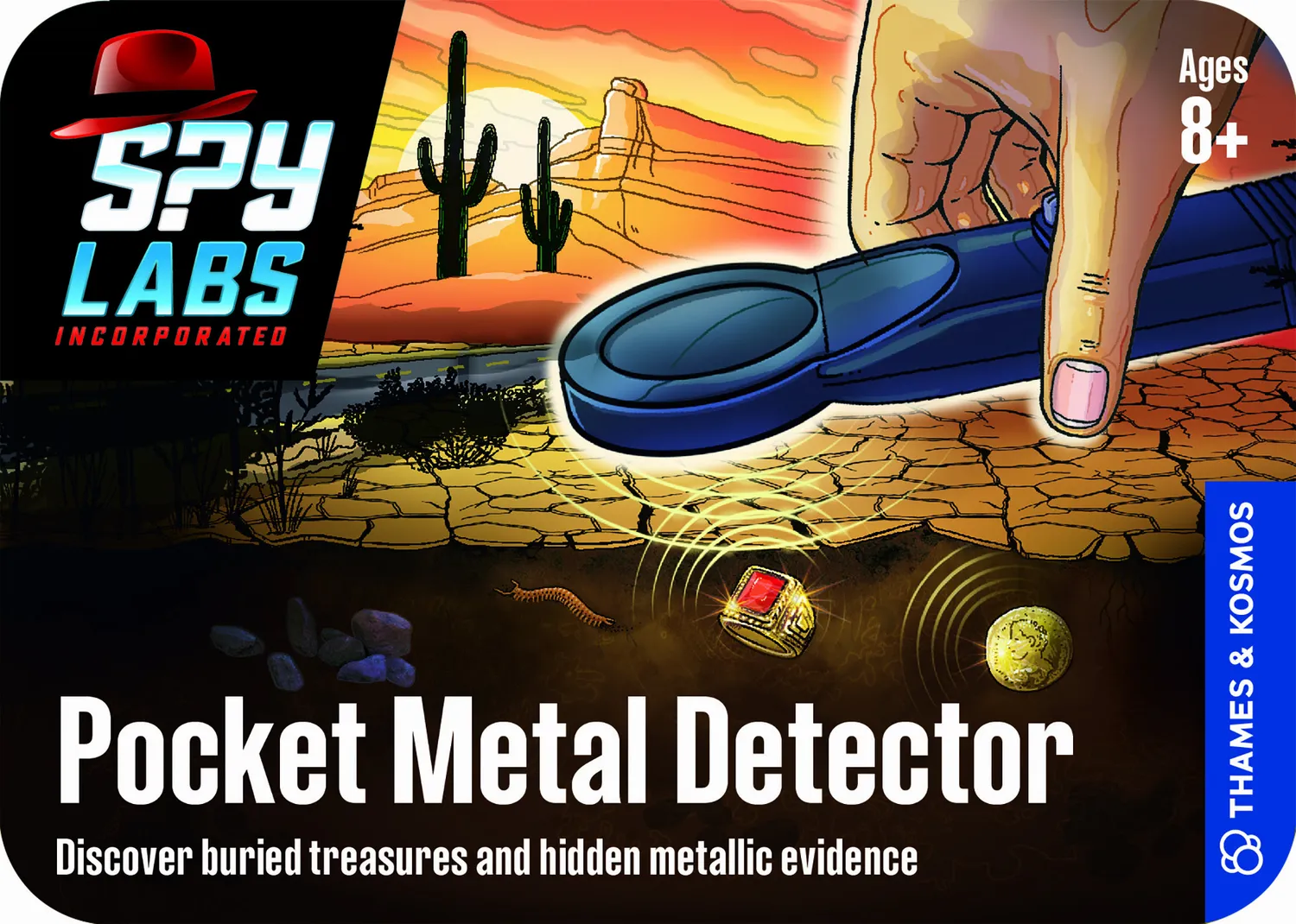 Kosmos Spy Labs Pocket Metal Detector metalldetektor