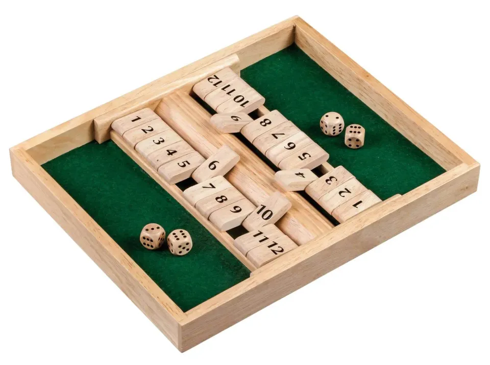 Dragon's Lair Shut The Box 12 tärningsspel variant 2 3282