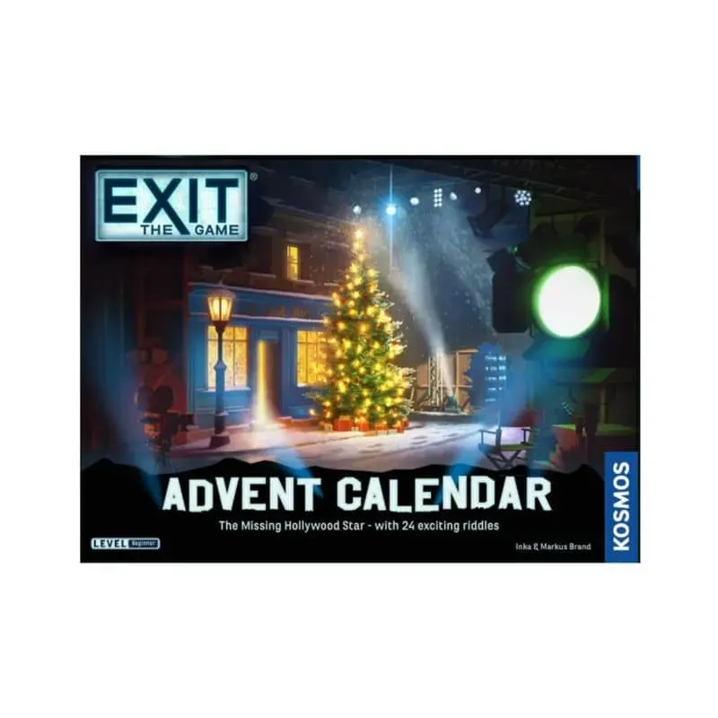 EXIT Advent Calendar The Missing Hollywood Star spel 24 luckor