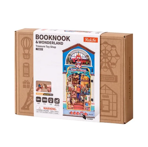 Dragon's Lair Rolife Treasure Toy Shop book nook 380