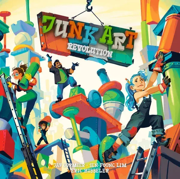 Dragon's Lair Junk Art Revolution partyspel trä 2-6 spelare