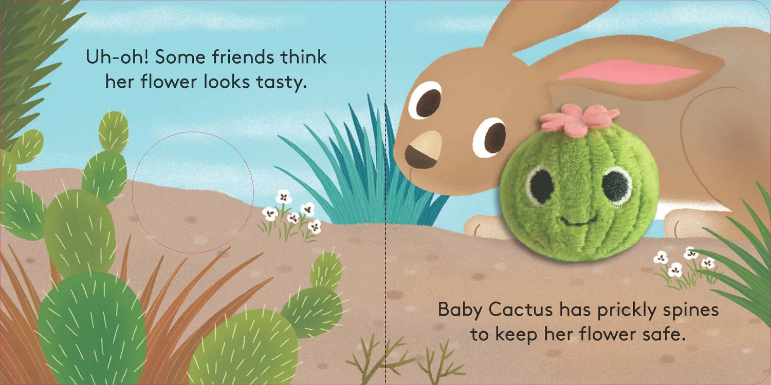 Games Room Baby Cactus fingerbok pekbok 0–2 år