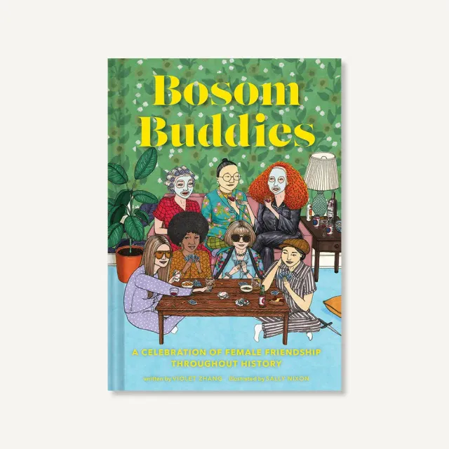 Games Room Bosom Buddies vänskapsbok illustrerad