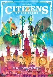 Dragon's Lair Citizens of the Spark brädspel djur strategi