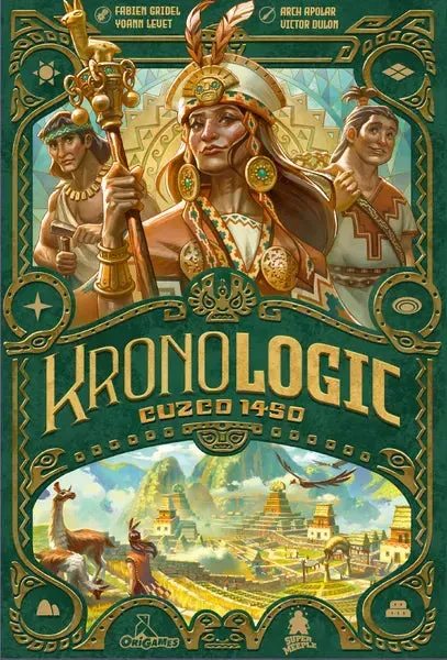 Kronologic Cuzco 1450 deduktionsspel 1–4 spelare