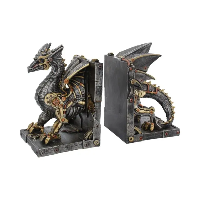 Dragon's Lair Dracus Machina bokstöd 27cm steampunk-drake