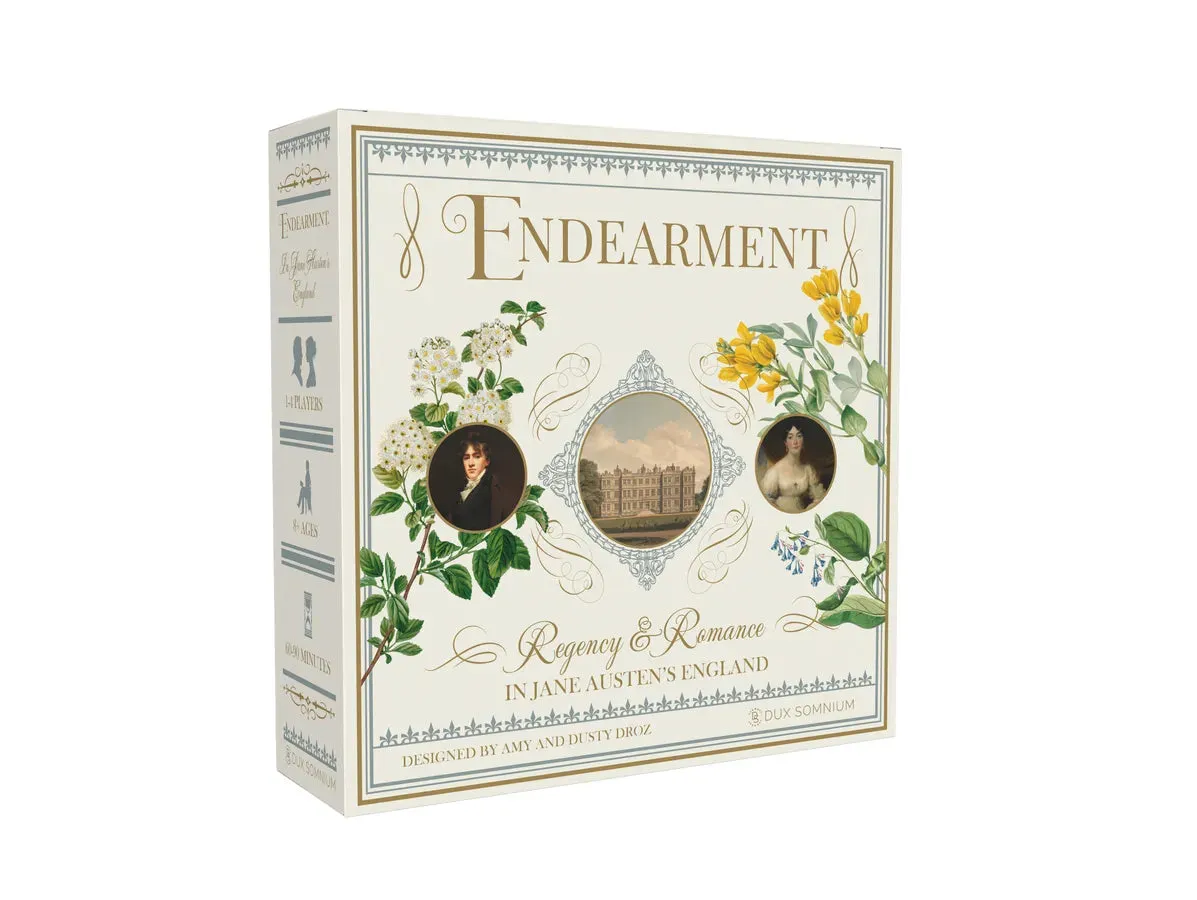 Dragon's Lair Endearment brädspel 1-4 spelare Jane Austen