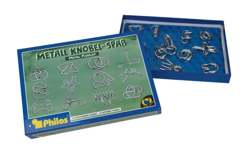 Philos Metal Puzzles 5099 metallpussel 12-pack metall