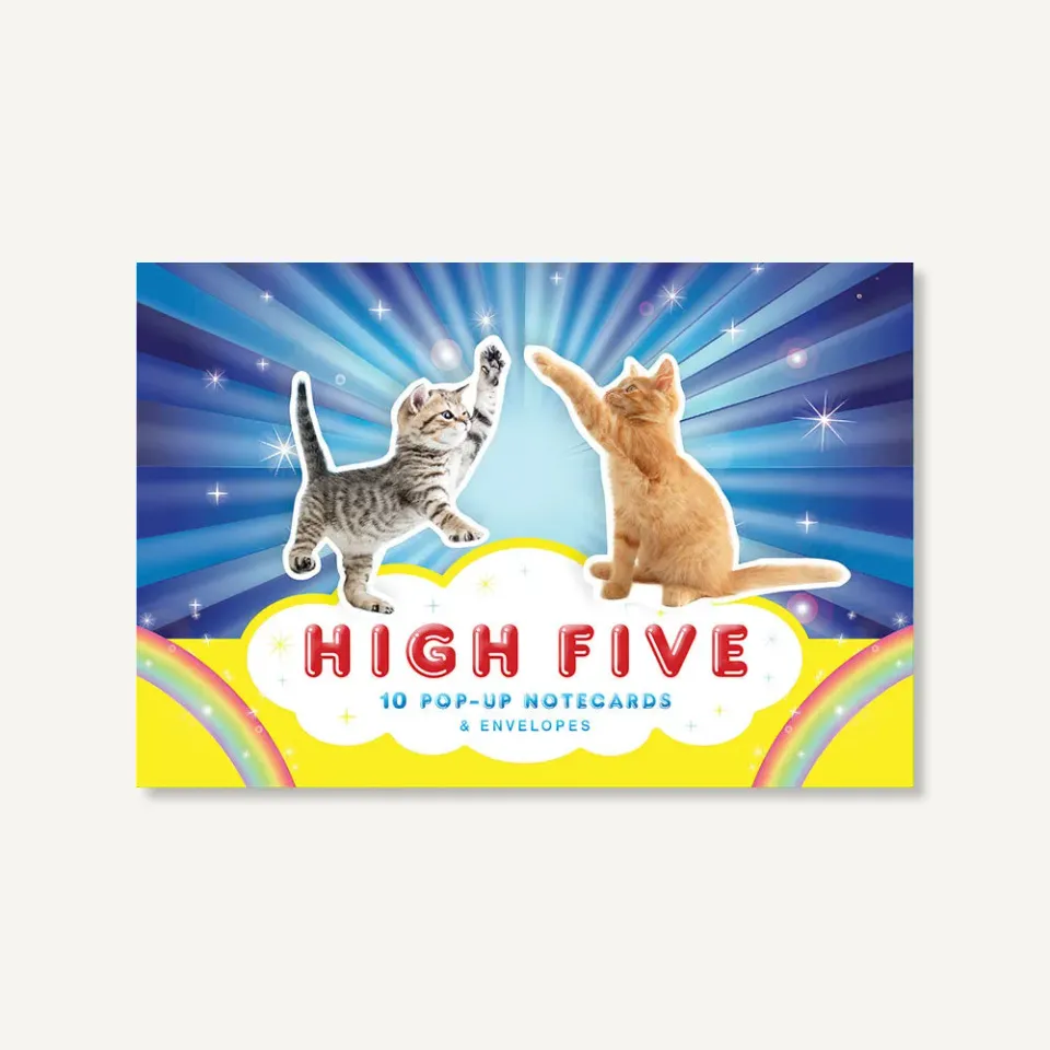 Games Room High Five kortset djur pop-up tackkort