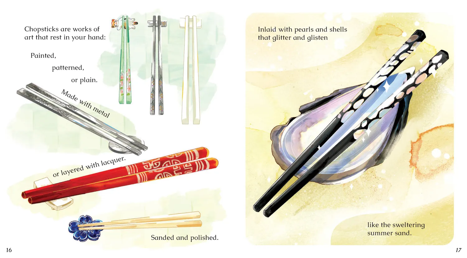 Games Room Chopsticks Are bilderbok matkultur 3-5 år