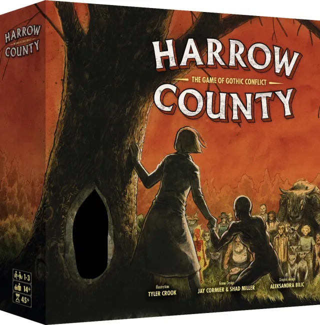 Dragon's Lair Harrow County Gothic Conflict brädspel strategi