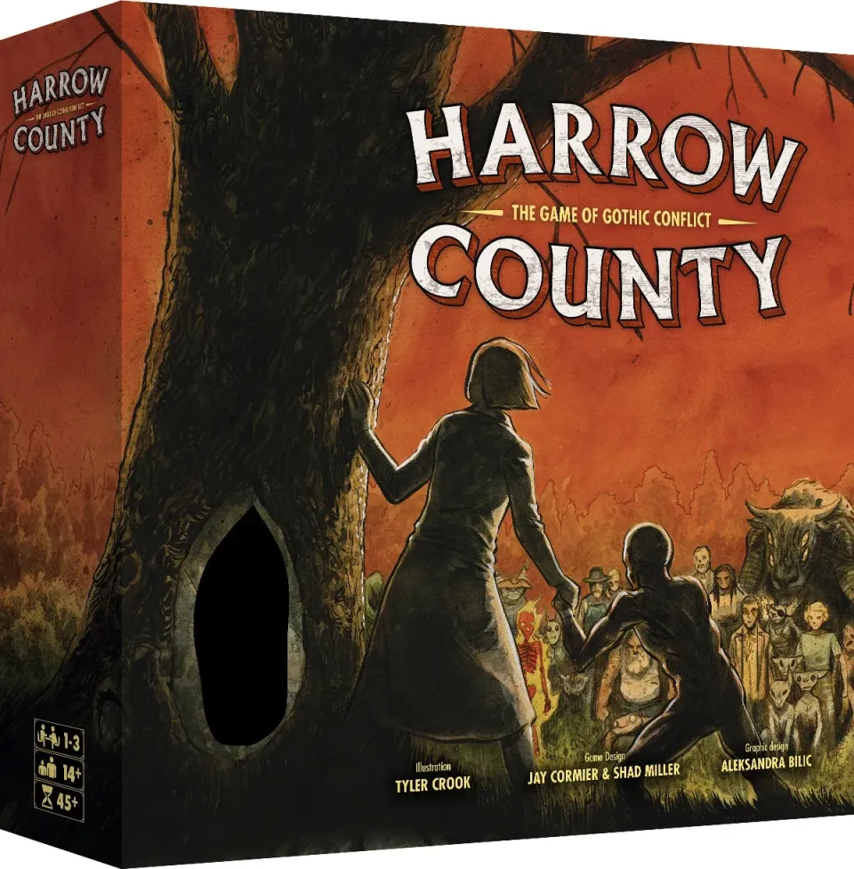 Dragon's Lair Harrow County Gothic Conflict brädspel strategi