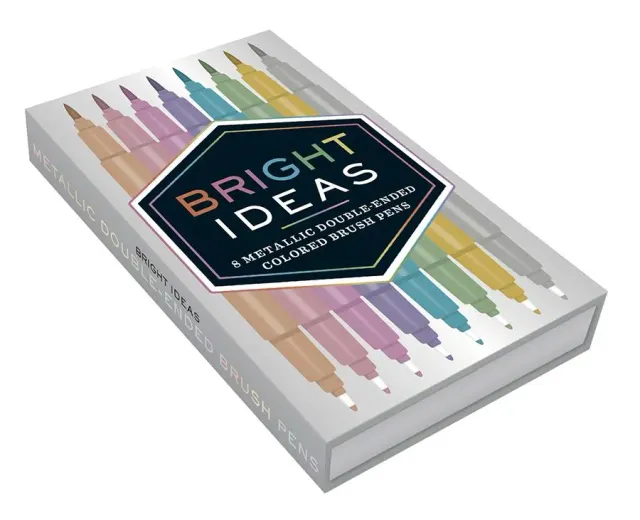 Games Room Bright Ideas brushpens metallic dubbla spetsar