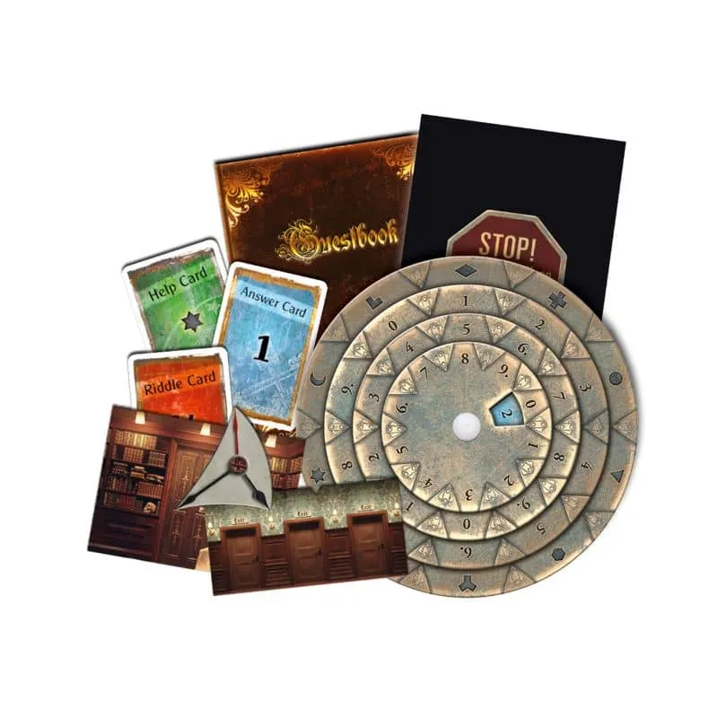 EXIT The Sinister Mansion spel escape medelnivå 3/5