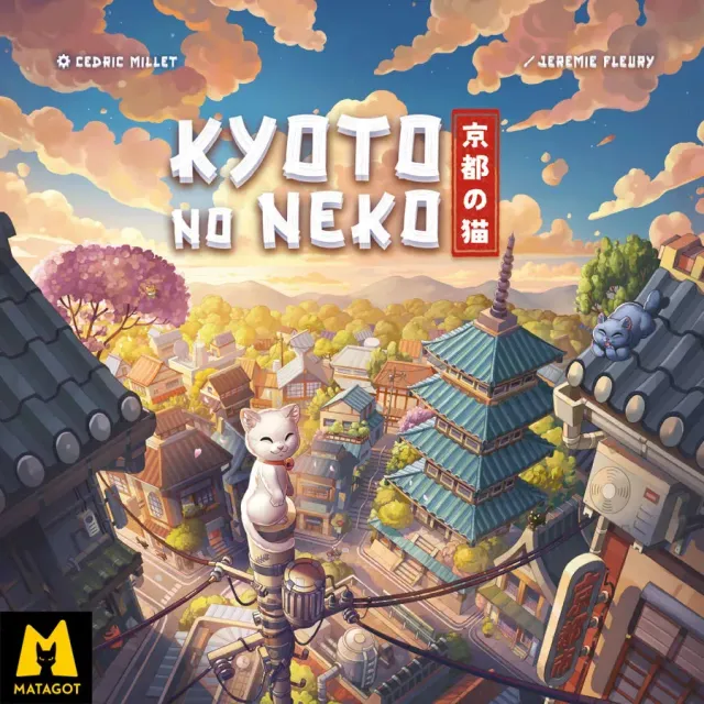 Kyoto No Neko brädspel 2-4 kattungar