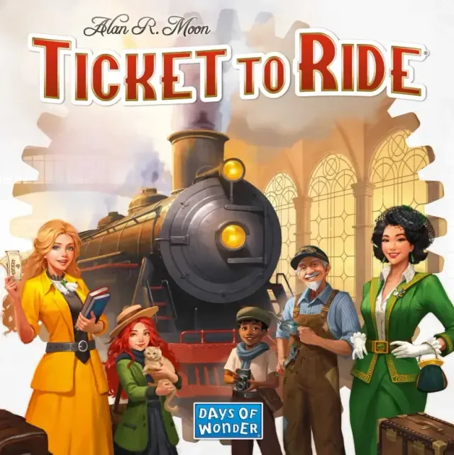 Dragon's Lair Ticket to Ride 2025 Refresh brädspel familjestrategi