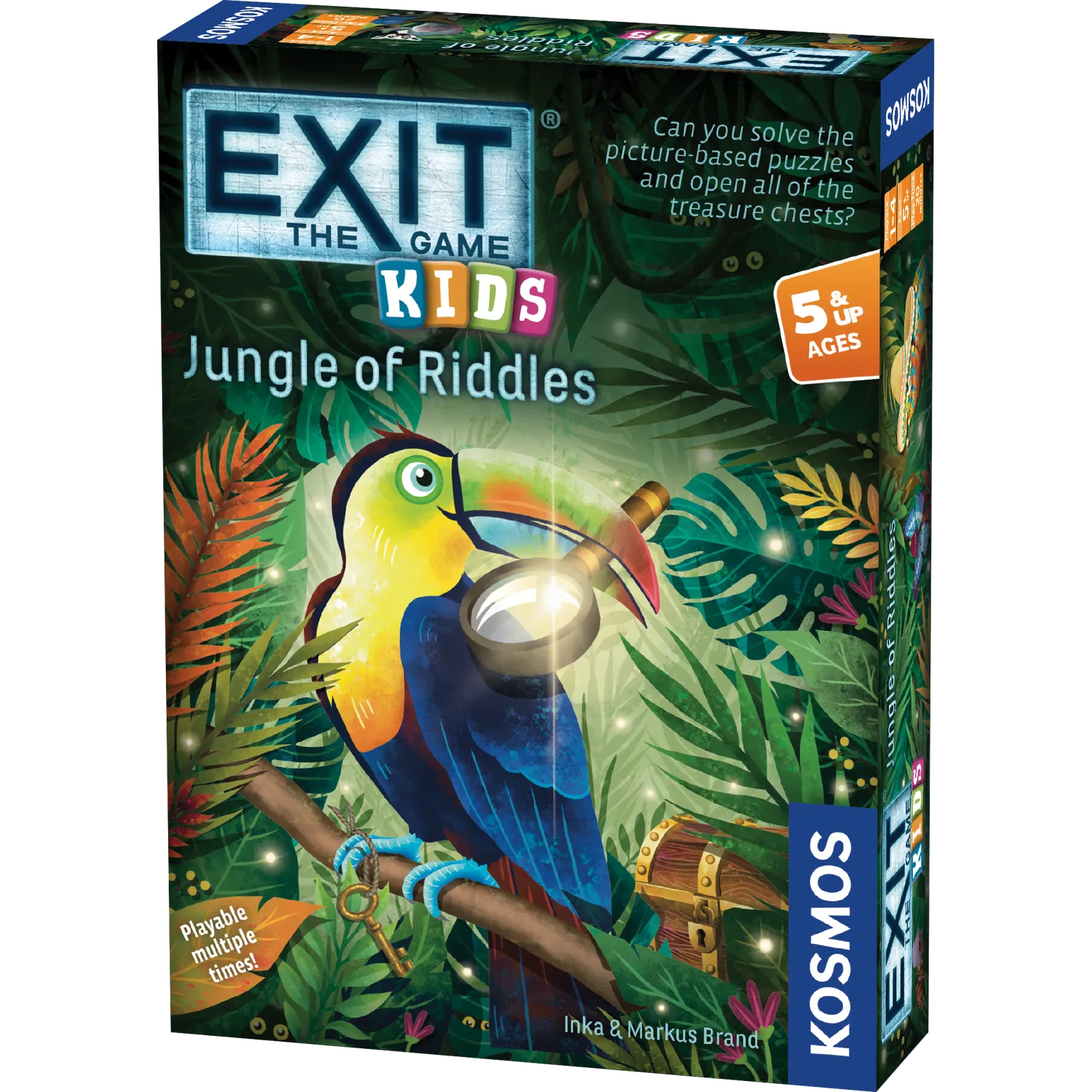 Kosmos EXIT Kids Jungle of Riddles barnspel 6 år