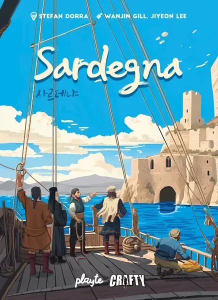 Dragon's Lair Sardegna brädspel 2-4 spelare strategi